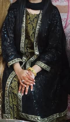 long frock with jacket