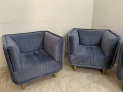 Seven 7 seater sofa set look a new condition