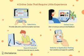 online work daily work and daily amount