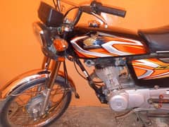 Honda 125 CG  hydrabad number. jeniun bike