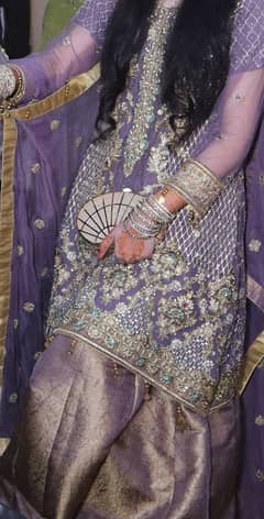 frock with lehnga