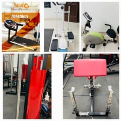 Functional Trainer|Zero Treadmill|Leg Extesion| Eleptical|Arm Preacher