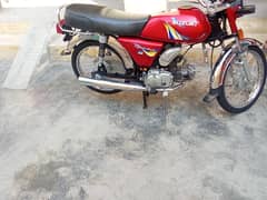 Suzuki 110 new Tyer hom used