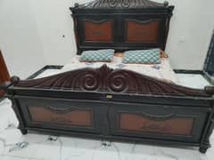 King Size bed/Side tables/Metress