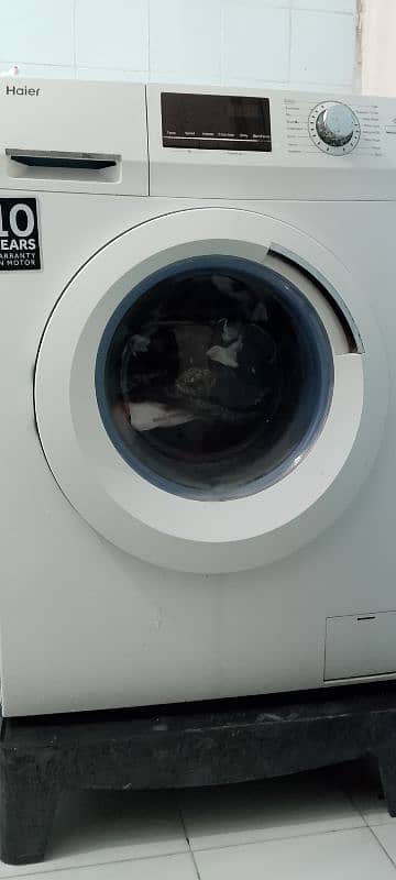 Haier Front Load Fully Automatic Washing Machine For Sale 1