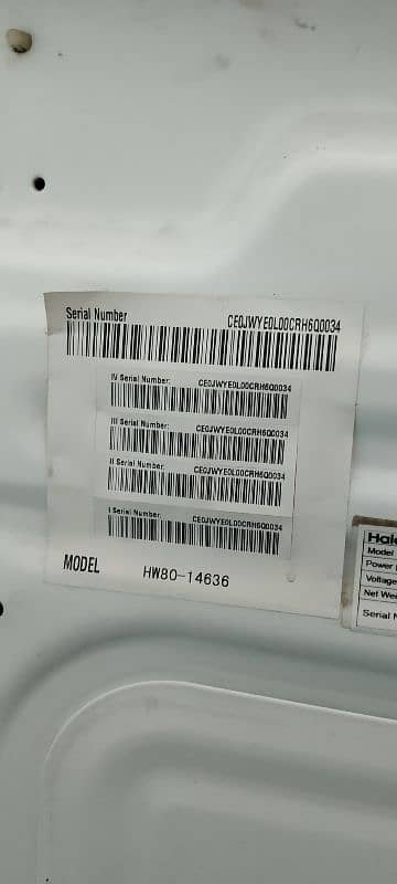 Haier Front Load Fully Automatic Washing Machine For Sale 2