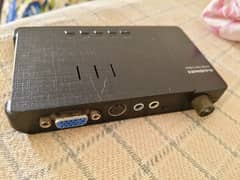 Tv Box with Remote and Dell Monitor