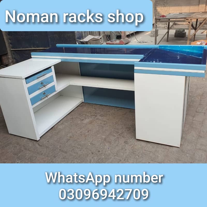 Wall Rack / Store Rack/ Gondola rack / Cash Counter / shopping trolley 7