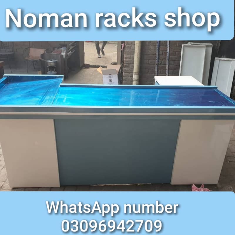 Wall Rack / Store Rack/ Gondola rack / Cash Counter / shopping trolley 8