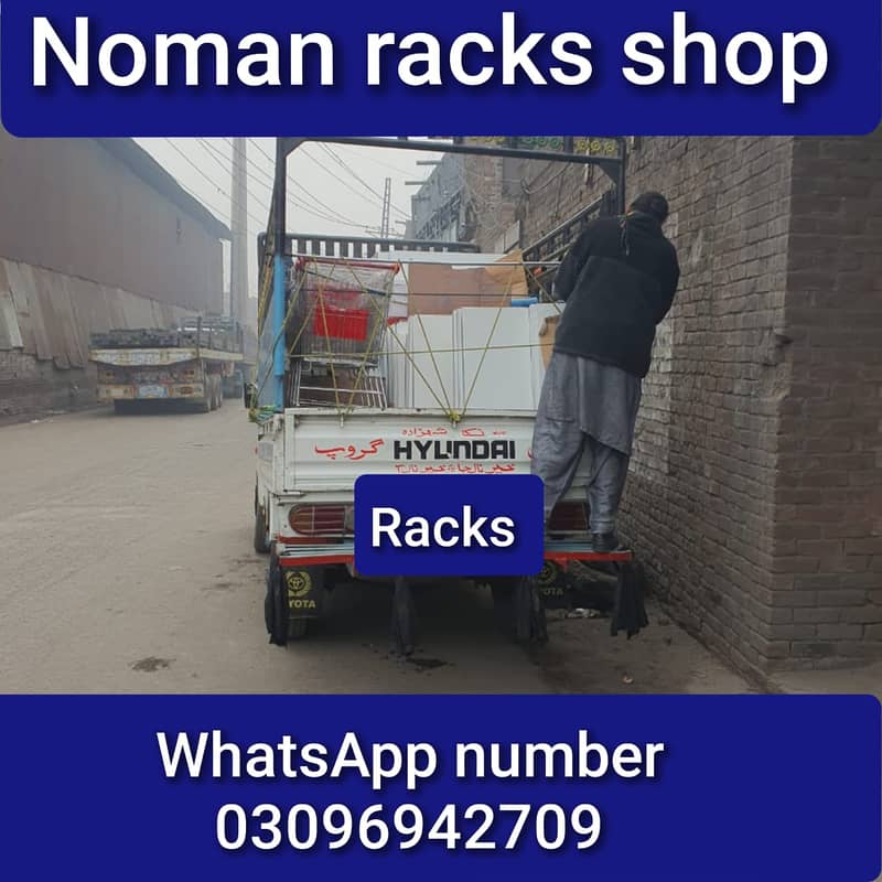 Wall Rack / Store Rack/ Gondola rack / Cash Counter / shopping trolley 9
