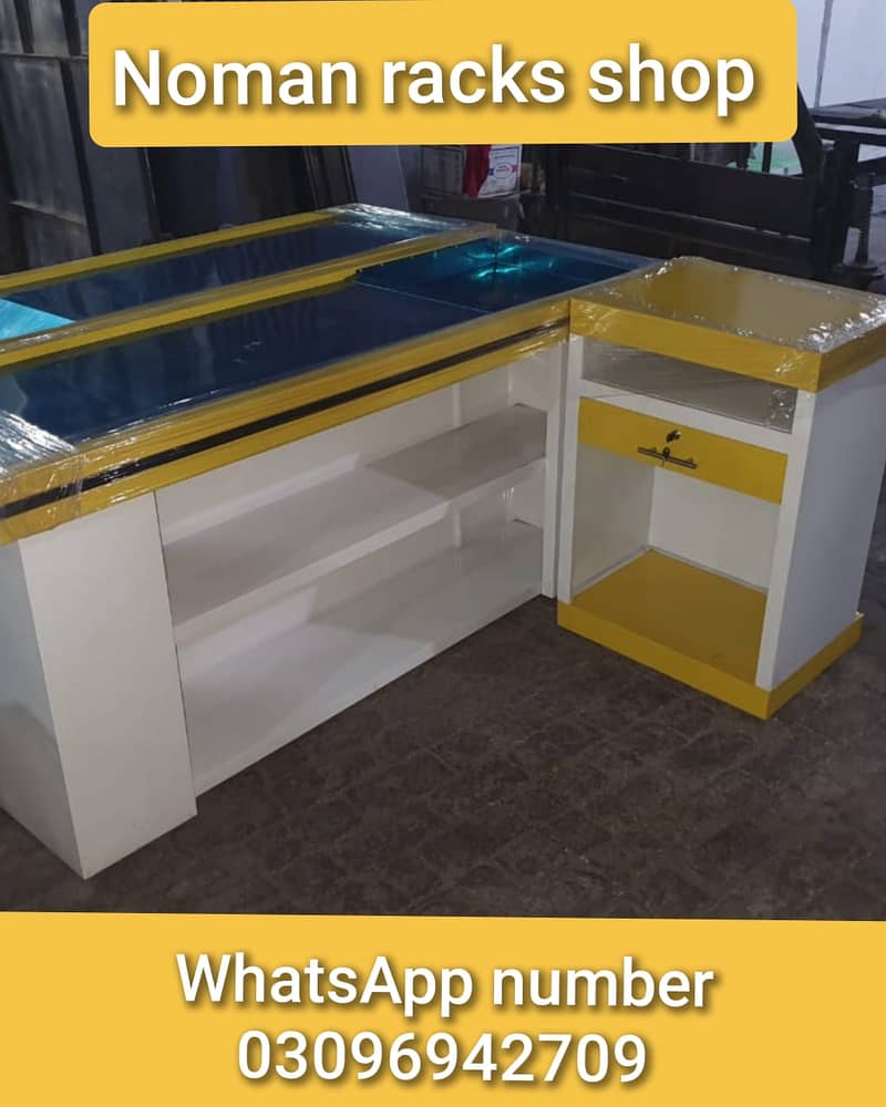 Wall Rack / Store Rack/ Gondola rack / Cash Counter / shopping trolley 11