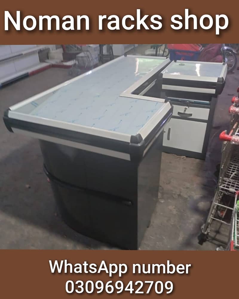 Wall Rack / Store Rack/ Gondola rack / Cash Counter / shopping trolley 12