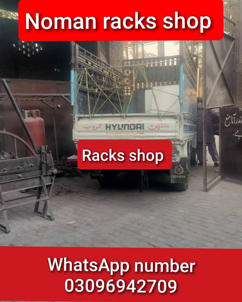 Wall Rack / Store Rack/ Gondola rack / Cash Counter / shopping trolley 13
