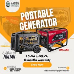 Petrol Generator portable 6 KVA