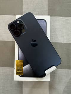 Iphone 15pro max Blue titanium 256gb
