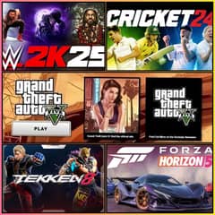 GTA 5•CRICKET 24•TEKKEN 8 PC GAMES INSTALL KRWAYE ALL OVER PAKISTAN