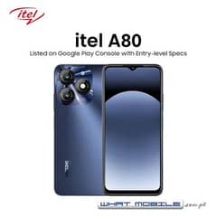 itel A80 original dabba pack device 8GB RAM 128GB MEMORY