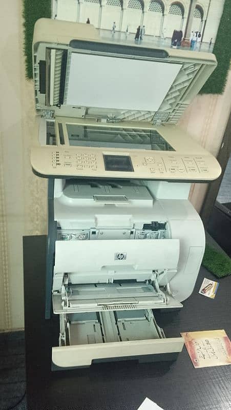 HP COLOR PRINTER + PHOTO COPY + SCANNING + MULTI FUNCTION , 40% COLORS 1