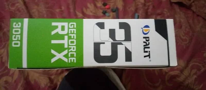 rtx 3050 8gb gddr6 gtx new with box 8