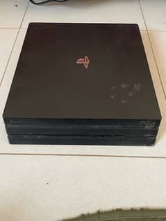 ps4 pro 1tb with 2 original controllers