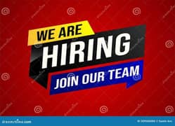 Male Female And Student's Staff Required