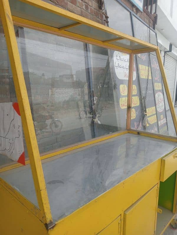 food display counter/ chips counter/ Barger counter 3