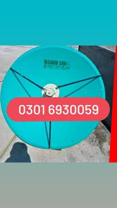 Dish antenna setting and installation 0301 6930059