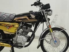 Honda CG 125 2024 Model Gold Edition
