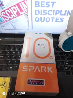 Tecno spark 10 Alone new condition Box pin pack 4GB RAM 128 GBROM