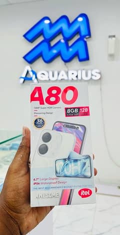 itel A80 8GB 128GB pta box pack