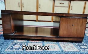 LED TV console and Decor Rack