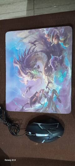 RGB MOUSE AND MOUSE PAD WORKING CONDITION