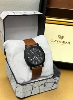 Black Chronograph Sport Watch – Rugged Design for Active Lifestyles