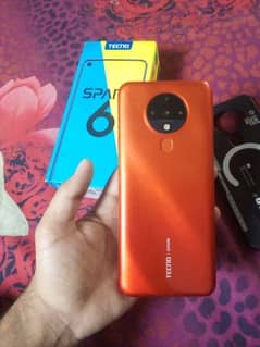 tecno spark6 4/64gb with box