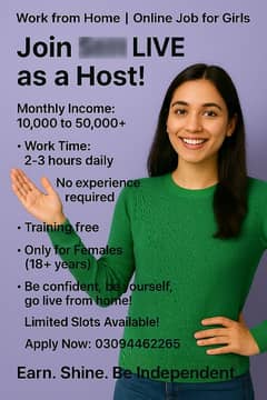 work from home online job only female