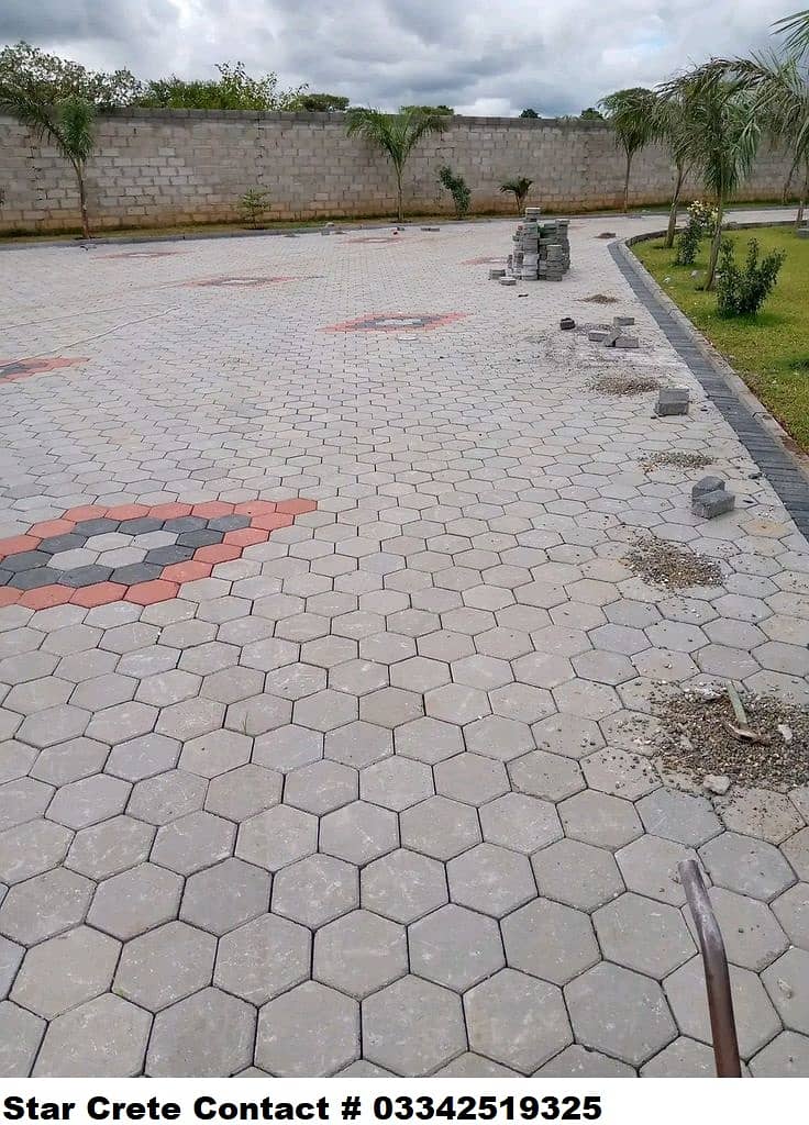 Tuff Tile / Paver / Kerb Block / Tile / Solid Block / Concrete Tiles 2