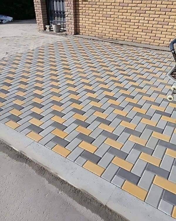Tuff Tile / Paver / Kerb Block / Tile / Solid Block / Concrete Tiles 5