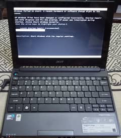ACER atom laptop 2 GB 250 GB for sell
