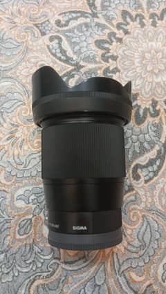 Sigma 16mm 1.4 E mount Lense