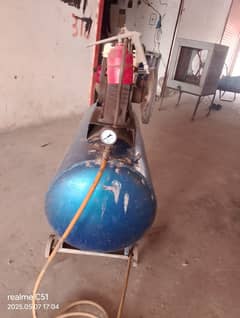 air tank machine for punture with gun