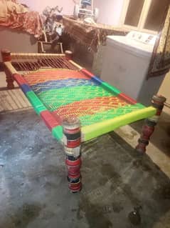 Peshawari wooden charpai