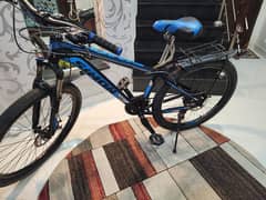 21 speed gear cycle with shocks and disk brakes  org eco compass tyres