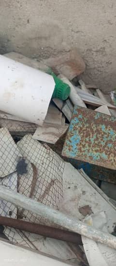 used chat saman T iron and gaddar tiles feet*feet