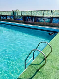 Farm house for rent with swimming pool on batapur