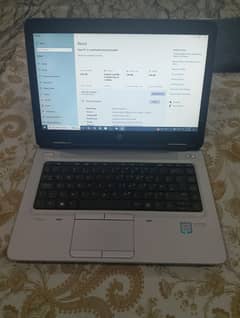 HP pro book for sell 8GB 256ssd