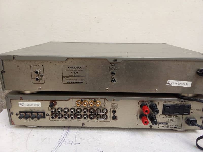 Onkyo amplifier and cd player 3