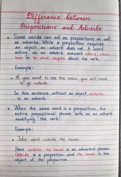 contant writing