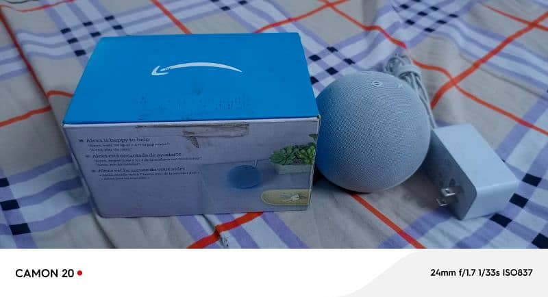 Echo Dot 4th Generation (Amazon Alexa) 8