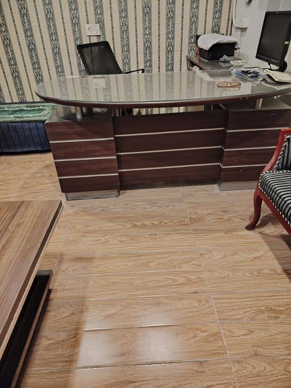 Big Size Office table with office center table 1
