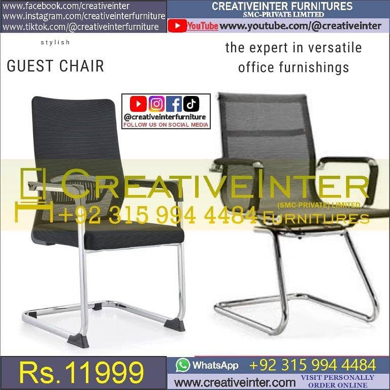 Office chair desk sofa bed set table workstation study computer dinin 17